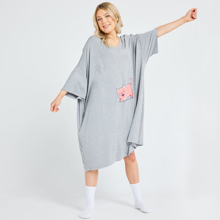 Oodie Sleep Tee Yoga Chat