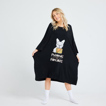 Oodie Sleep Tee Bulldog