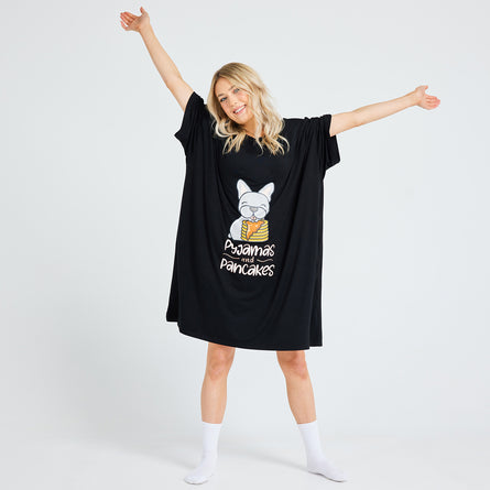 Oodie Sleep Tee Bulldog