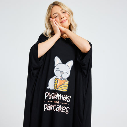 Oodie Sleep Tee Bulldog